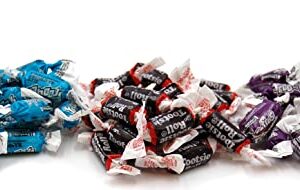 Tootsie Roll and Frooties Candy - 3 Favorites Mix-Midgees-Blue Raspberry-Grape-1.75 LB Assortment of Chewy Taffy-Individually Wrapped - Bulk Variety Pack - Enclosed in a Secured Heat Sealed Bag-Snack Hotline