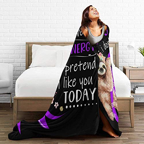 Mapsorting Lupus Awareness Blankets Super Soft Comfy Lightweight Bedding for Couch Dorm Travel