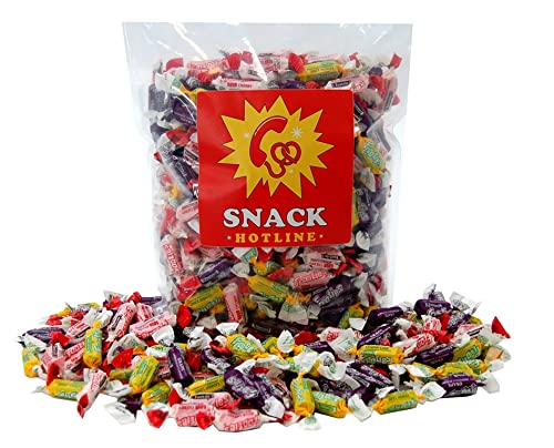 Tootsie Roll Frooties 3 Flavor Combo Mix -1.75 LB Assortment of Sour Cherry-Grape-Lemon Lime- Bulk Taffy Individually Wrapped Variety Pack - Packaged in a Secure Heat Sealed Bag - Snack Hotline