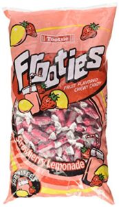 strawberry lemonade frooties tootsie roll wrapped chewy candy 38.8 oz