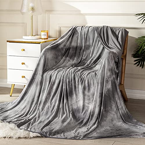 Topcee Cooling Blanket for Night Sweats Decorative Tie Dye, Absorbs Heat to Keep Cool on Warm Nights, Q-Max 0.5 Cooling Blankets for Hot Sleepers, Ultra-Cool Lightweight Sofa Throw Blanket (50"x70")