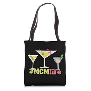 funny mcm life mid century modern be fabulous aesthetic tote bag