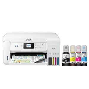 epson ecotank et-2760 wireless color all-in-one cartridge-free supertank printer with scanner and copier. full 1-year limited warranty (renewed premium)