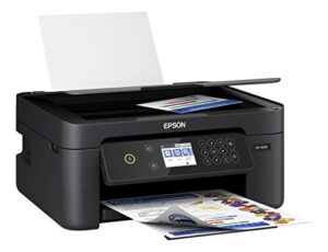 epson expression home xp-4105 all-in-one wireless color inkjet printer, black – print copy scan – 2.4″ color lcd, 10.0 ppm, 5760 x 1440 dpi, auto 2-sided printing, voice activated