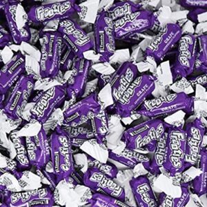 Grape Frooties Individually Wrapped Bulk Chewy Purple Tootsie Roll Candy (2 Pound)