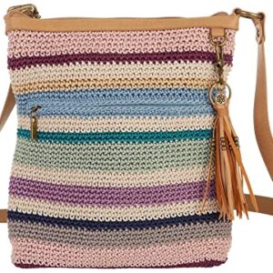 The Sak Lucia Crochet Crossbody Mendocino Stripe One Size