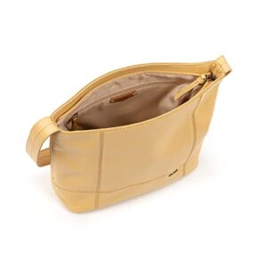 The Sak De Young Hobo Bag in Leather, Buttercup