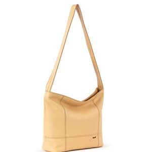 The Sak De Young Hobo Bag in Leather, Buttercup