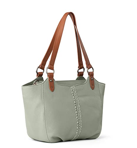 The Sak Womens Bolinas Leather Satchel, Meadow, One Size US