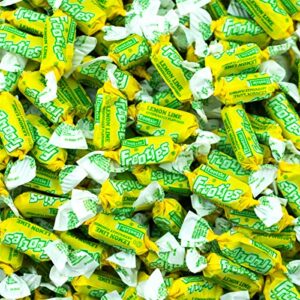 Lemon Lime Frooties - Tootsie Roll Chewy Candy - 360 Piece Count, 38.8 oz Bag