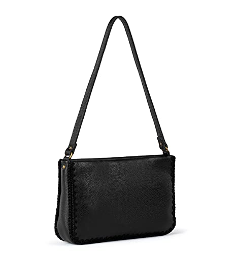 The Sak Womens Flora Mini Shoulder Bag, Black, One Size US