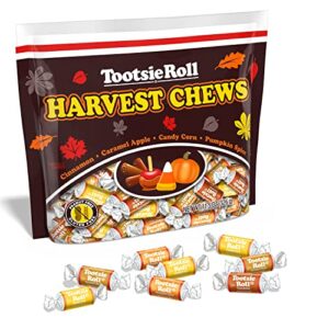 Tootsie Harvest Chews, Individually Wrapped, Gluten Free, Peanut Free, 11.5 Oz, 1-Pack