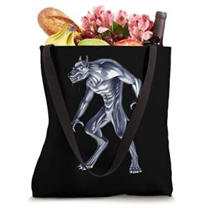 Dogman Werewolf Cryptozoology Cryptid Creature Mythical Tote Bag