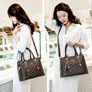 Shoulder Bags for Women New Summer Beach Bag Female Korean Plaid Messenger Bag Women Luxury Casual Designer Handbag Fashion Tote (Gold)