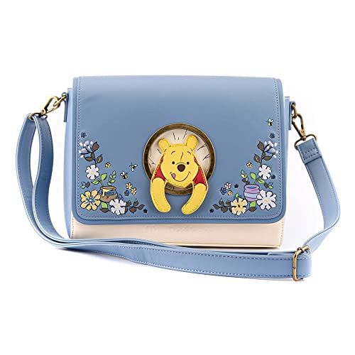 Loungefly x Disney Winnie the Pooh 95th Anniversary Celebration Peek-a-Pooh Crossbody Purse