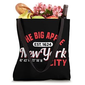 New Yorker The Big Apple For Travellers And Tourists Tote Bag