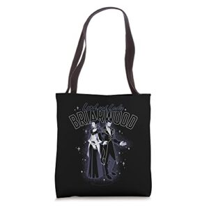 the legend of vox machina lord and lady briarwood tote bag