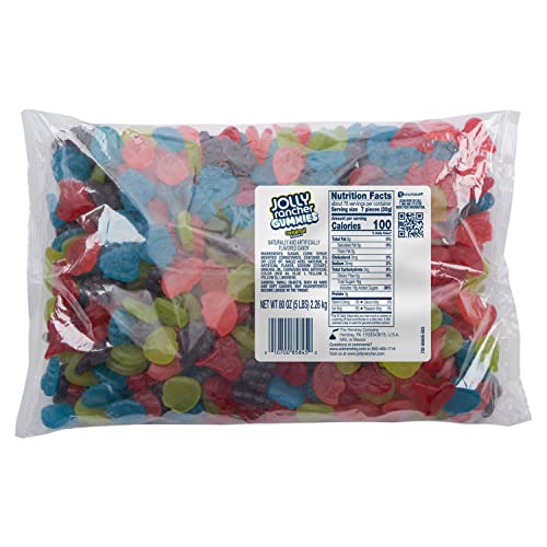 JOLLY RANCHER Assorted Fruit Flavored Chewy, Bulk, Movie Snack Gummies Candy Bulk Bag, 5 lb