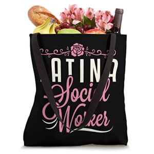 Latina Social Worker LCSW Women Latinx Hispanic Tote Bag