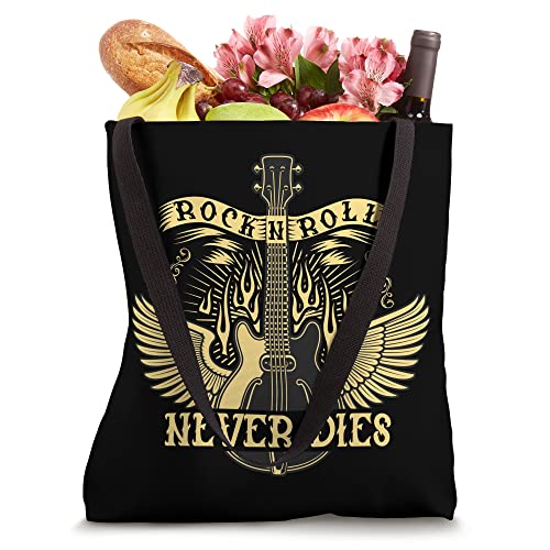 Sock hop costume greaser Babe - Rock N Roll Never Dies Tote Bag