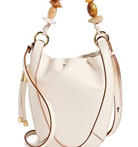 Ulla Johnson Women's Lee Pouch, Cowrie, Off White, One Size