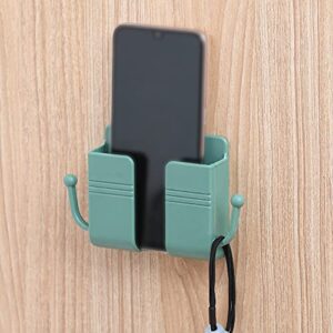 YYDSBBA Wall-Mounted Storage Box Multi-Function Mobile Phone Charging Storage Box Small,Adhesive Remote Control Holders