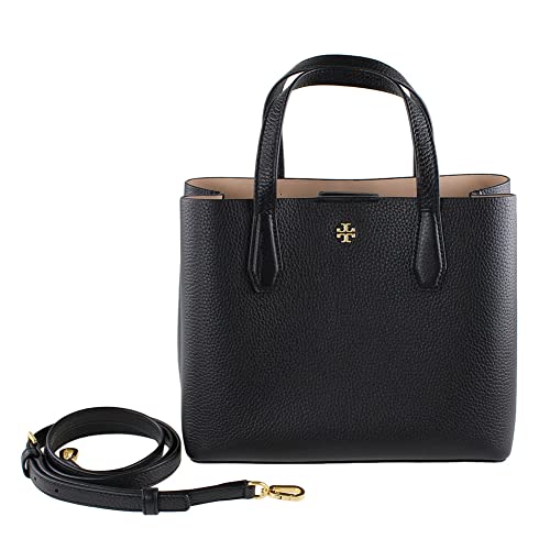 Tory Burch Womens Blake Small Tote Bag (Black)