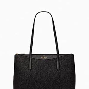 Kate Spade New York Shimmer Glitter Large Tote Shoulder Bag (black)