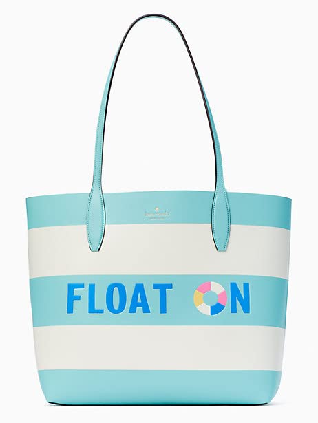 Kate Spade New York Pool Float Tote Shoulder Bag Large with Pouch