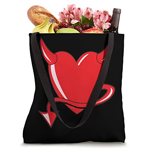 Heart - Devil Heart Tote Bag