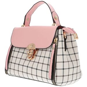 kesyoo women tote bag single shoulder bags summer spring fashion handbag for women girls pink