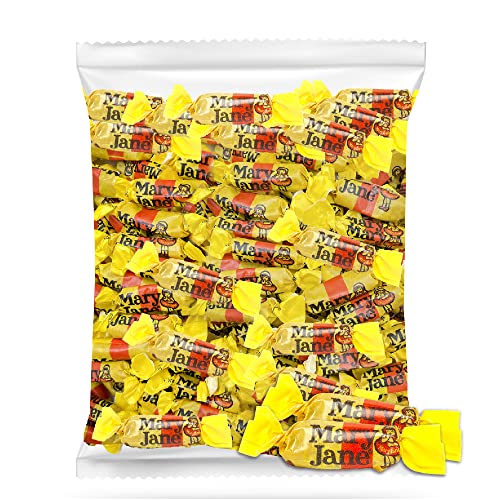 Mary Jane Candy, Peanut Butter Flavored Rolls, Gluten-Free, 2 Pound Bag