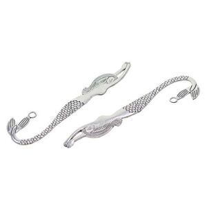 freneci 10x Mermaid Silver Metal Bookmarks W/Hole Jewelry