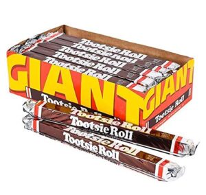 tootsie roll giant size, case of 6