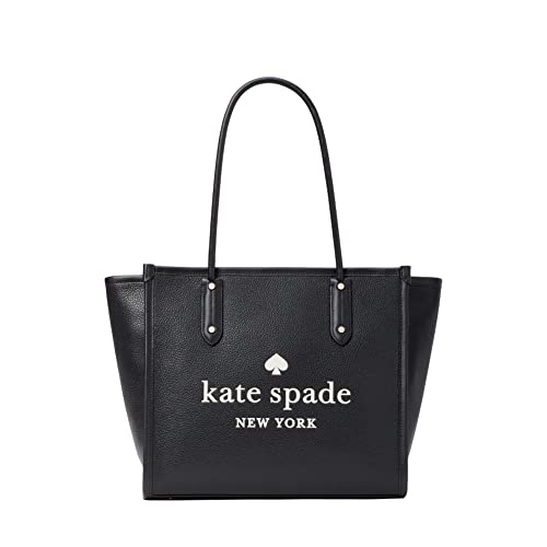 kate spade handbag for women Ella tote in leather, Black, Large