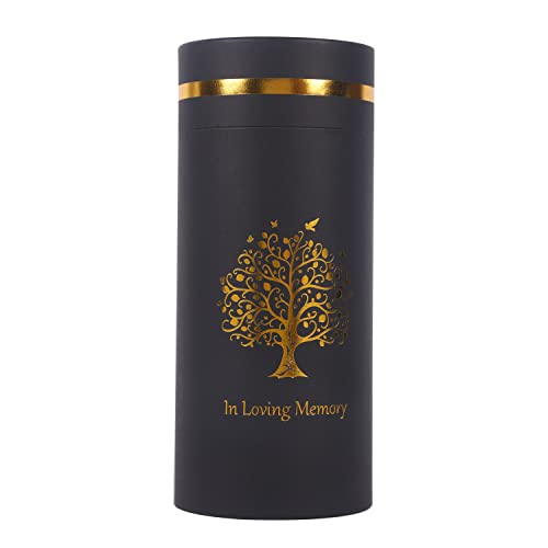 Tree of Life Eco Scattering Urn – Biodegradable Scatter Tube for Ashes - Cremation Urn for Human Ashes - Urns for Ashes Male Female (Large)