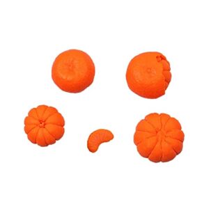 hpbs silicone simulation fruit orange mold, diy, model for scented candle aromatherapy gypsum baking 橘瓣43mm*30mm
