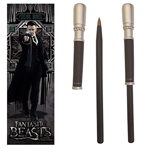 The Noble Collection Percival Graves Wand Pen and Bookmark
