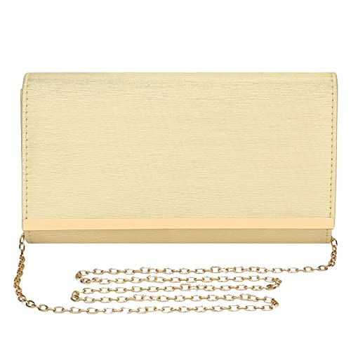 UBORSE Women Clutch Bag Elegant Women Chain Shoulder Bag Small Bridal Purse Envelope Handbag Wedding Evening Bag