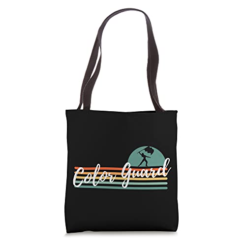 Color Guard Retro - Colorguard Mom Tote Bag