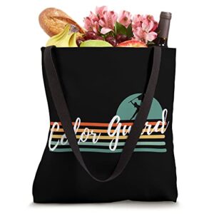 Color Guard Retro - Colorguard Mom Tote Bag