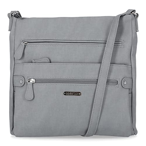 MultiSac Lorraine Women's Crossbody Bag, Slate