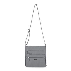 MultiSac Lorraine Women's Crossbody Bag, Slate