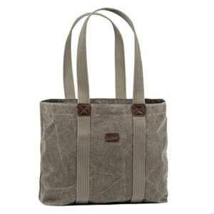 think tank retrospective tote bag with stone-washed cotton canvas