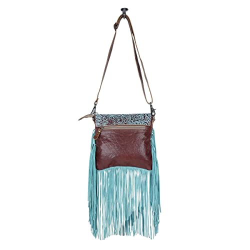 Myra Bag Conglomerate Leather & Hairon Bag S-4680