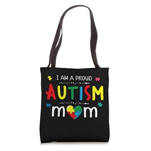 be kind autism awareness – proud autism mom #autismawareness tote bag