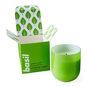 jonathan adler pop basil scented candle, green,31577