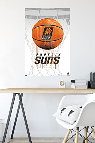 Trends International NBA Phoenix Suns - Drip Basketball 21 Wall Poster, 22.375" x 34", Unframed Version