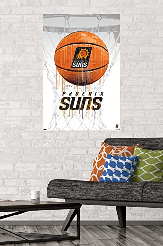 Trends International NBA Phoenix Suns - Drip Basketball 21 Wall Poster, 22.375" x 34", Unframed Version