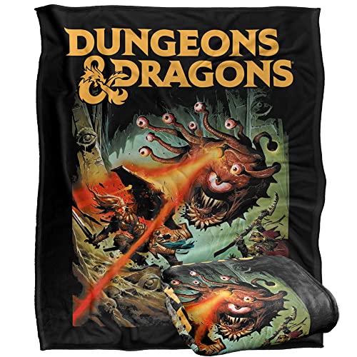 Dungeons and Dragons Beholder Strike Silky Touch Super Soft Throw Blanket 50" x 60"